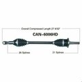 Wide Open Heavy Duty CV Axle for CAN AM HD FRONT RIGHT CAMMANDER 800R/1000 11-14 CAN-6006HD